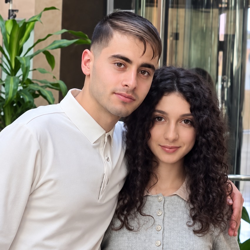 Փեսան և հարսնացուն միասին